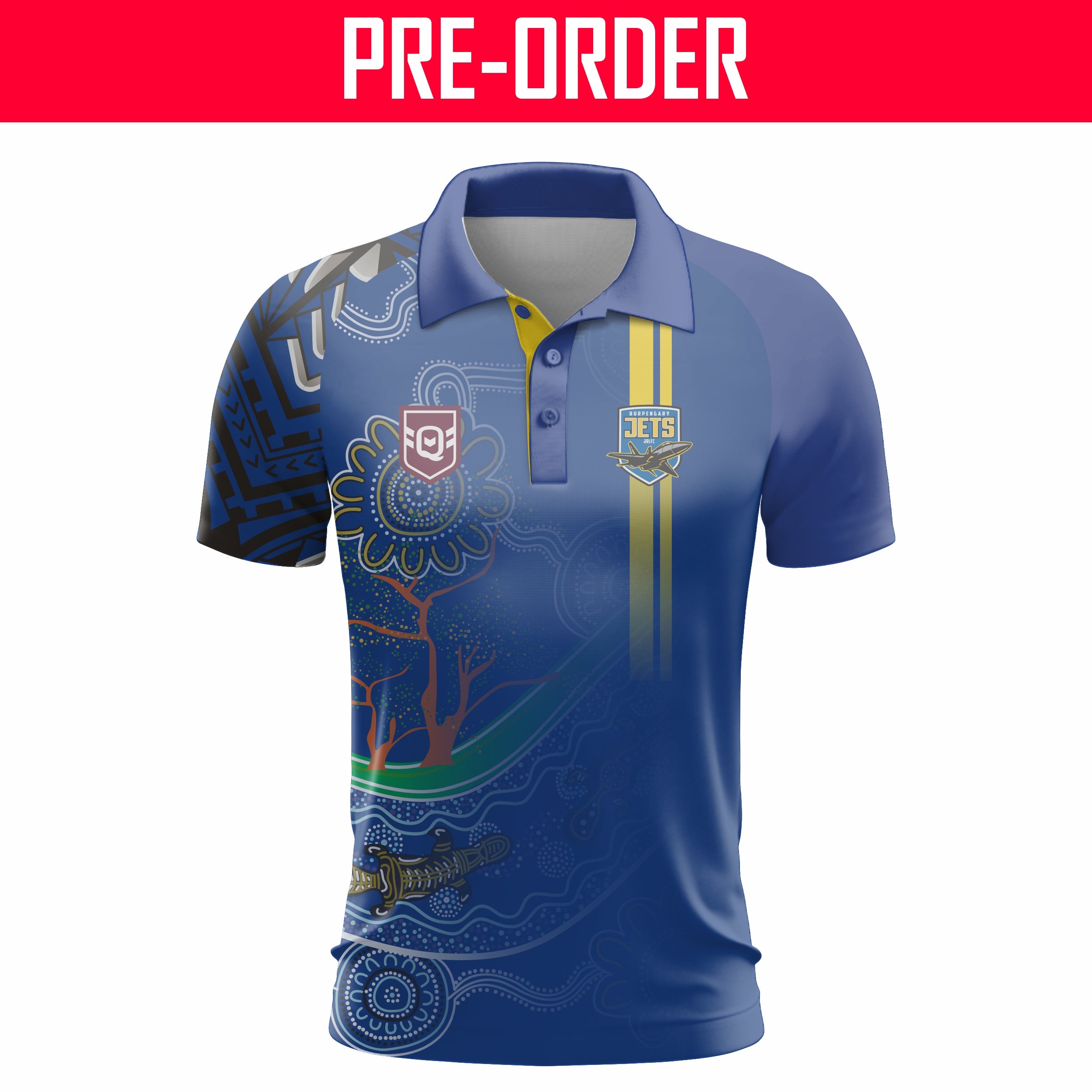 Burpengary Jets JRL - Indigenous Club Polo