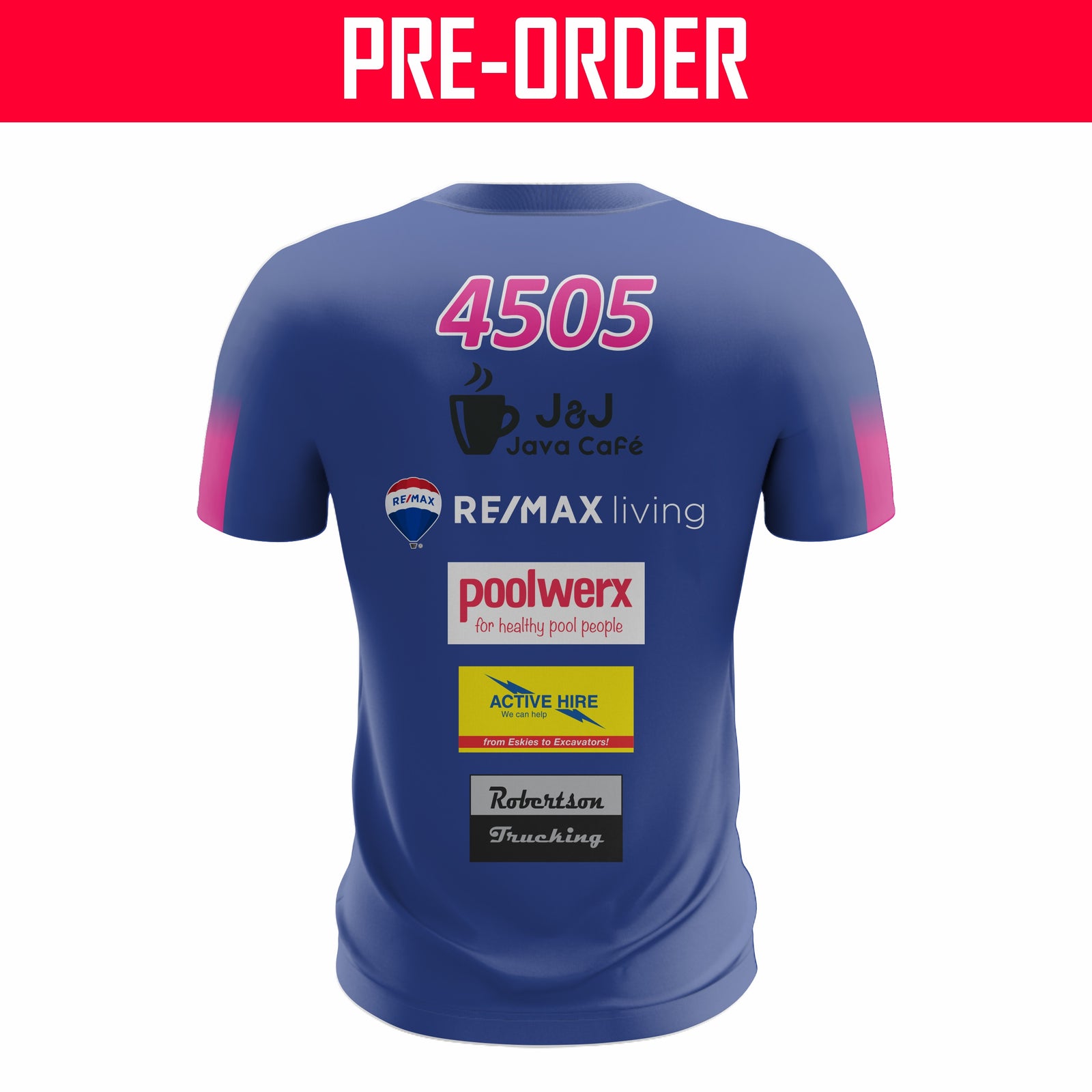 Burpengary Jets JRL - Pink Training Shirt
