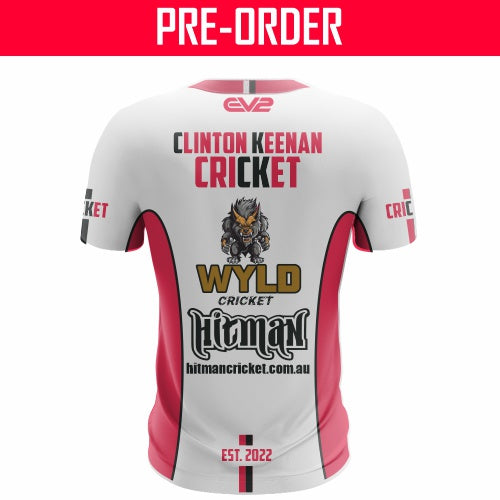 Clinton Keenan Cricket - Training Shirt White S/S