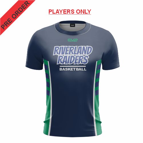 Riverland Raiders Basketball Association - Warm up Shirt