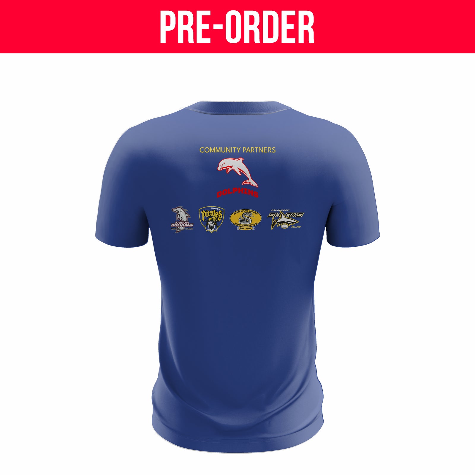Connect Rugby League - Blue Training Shirt