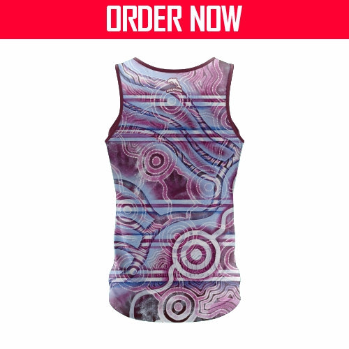 CQ Capras (SHOP) - Indigenous - Training Singlet - 2024