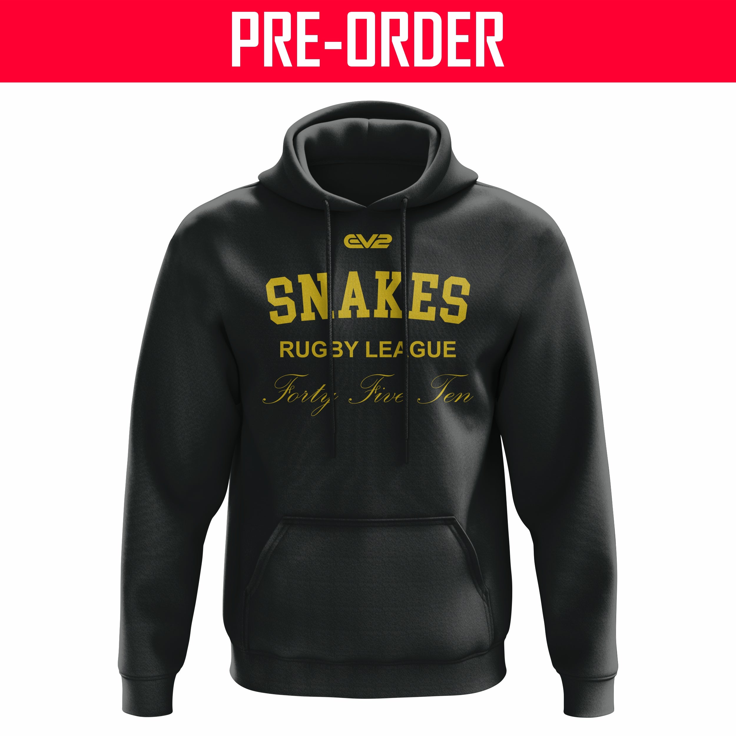Caboolture Snakes JRL - Club Hoodie - Black