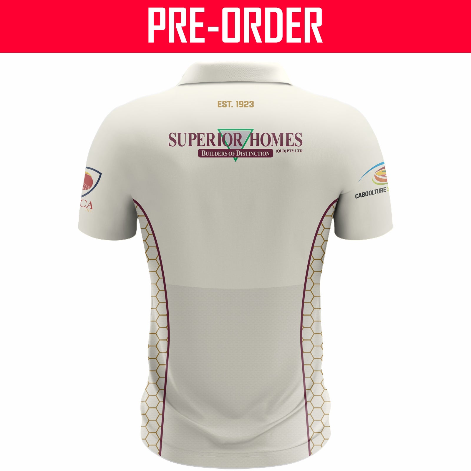 Caboolture Sports Cricket Club - Champion Cricket Shirt S/S (2-DAY)