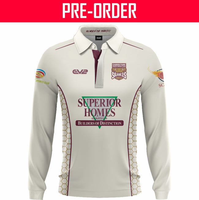 Caboolture Sports Cricket Club - Champion Cricket Shirt L/S (2-DAY)