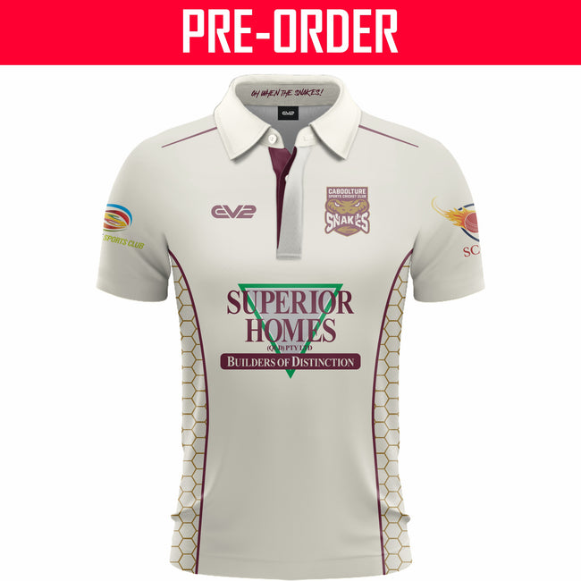 Caboolture Sports Cricket Club - Champion Cricket Shirt S/S (2-DAY)