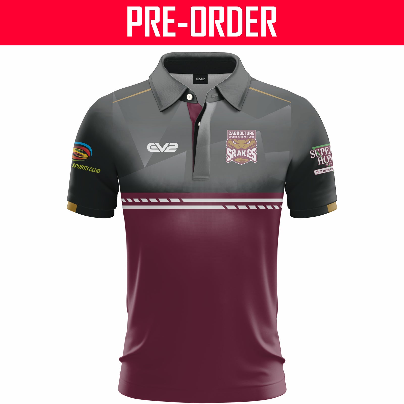 Caboolture Sports Cricket Club - Champion Polo S/S