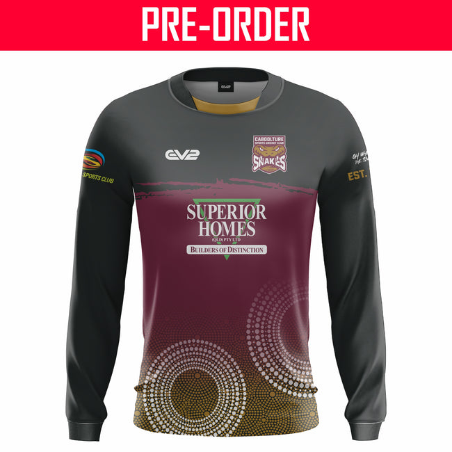 Caboolture Sports Cricket Club - Training Shirt L/S