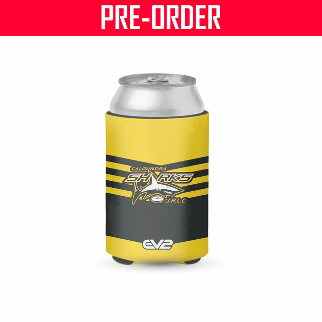 Caloundra Sharks JRL - Gold Stubby Cooler