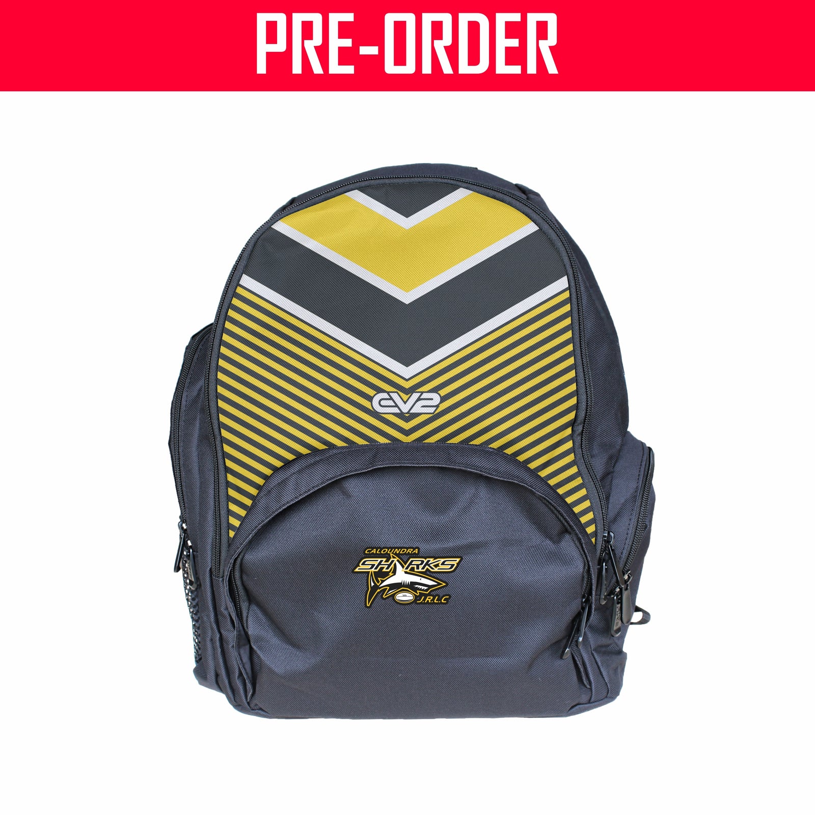 Caloundra Sharks JRL - Gold Club Backpack