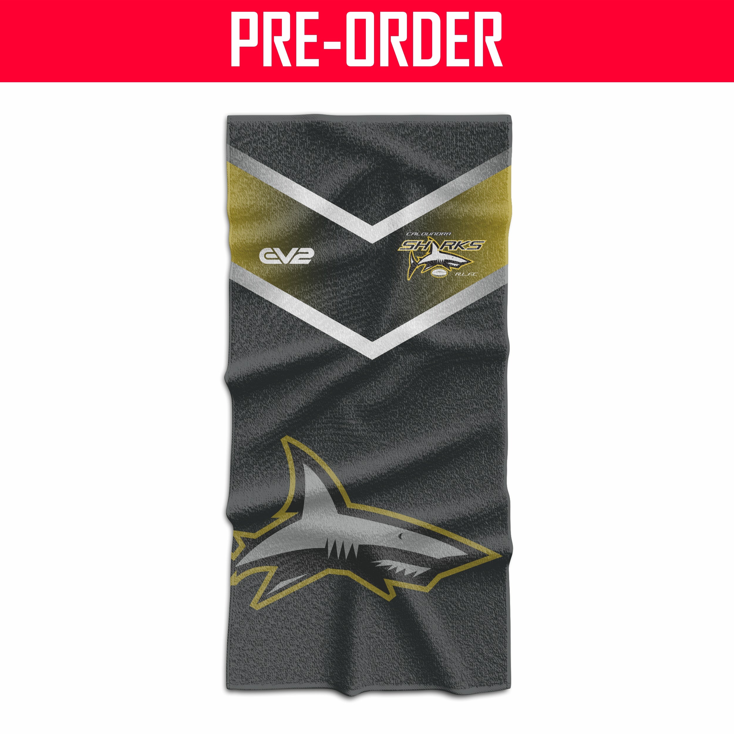 Caloundra Sharks SRL - Beach Towel