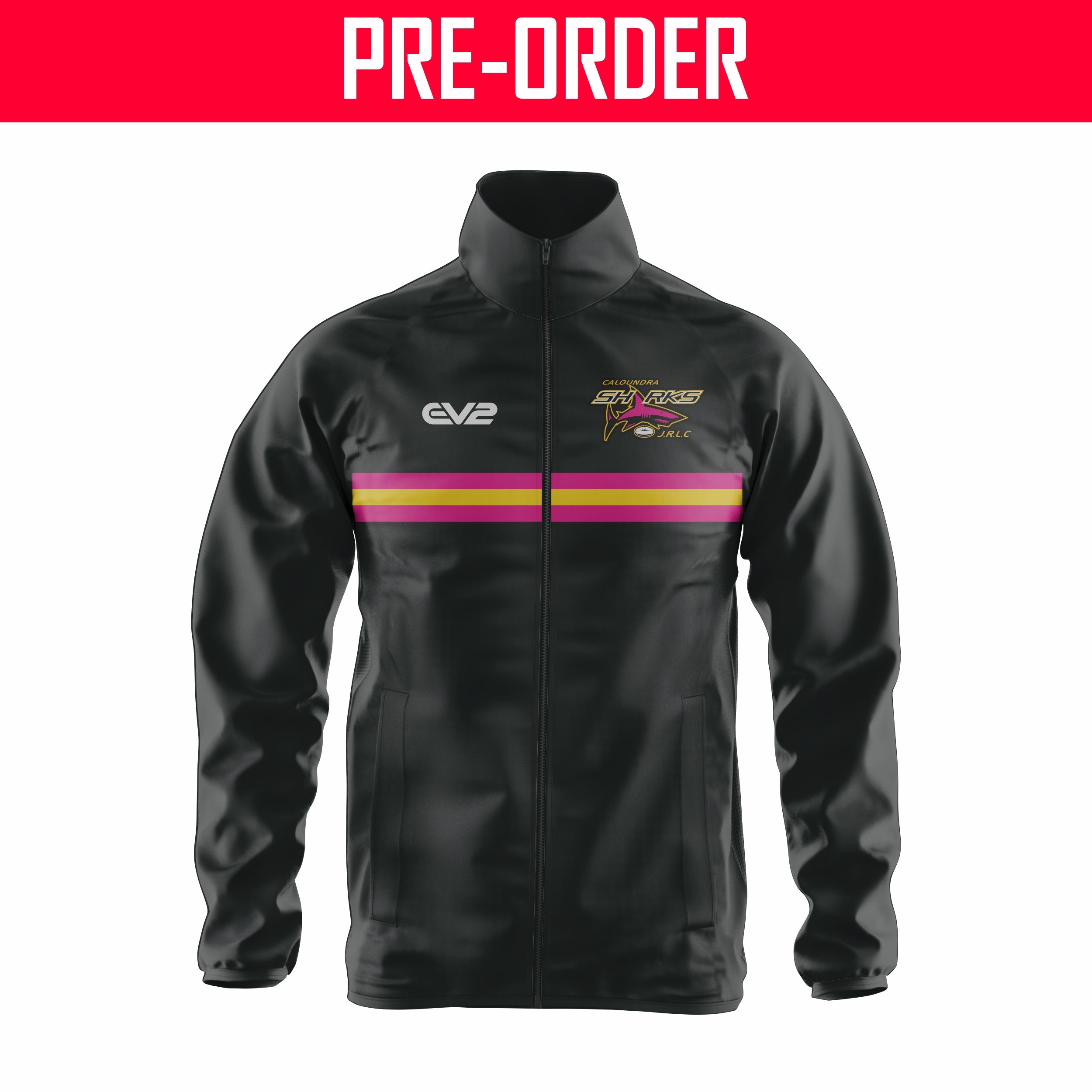 Caloundra Sharks JRL - Pink Anorak Rain Jacket