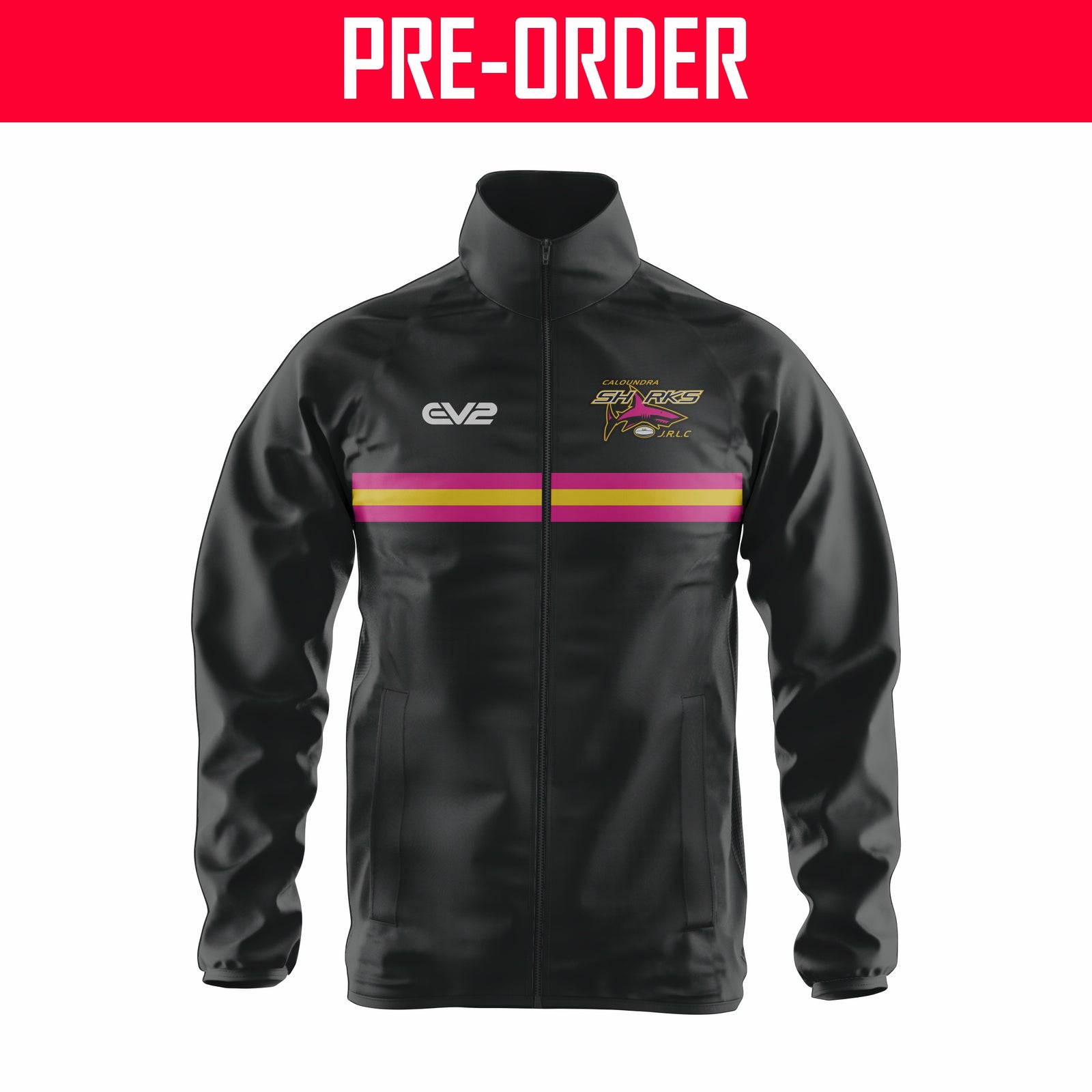 Caloundra Sharks JRL - Pink Anorak Rain Jacket