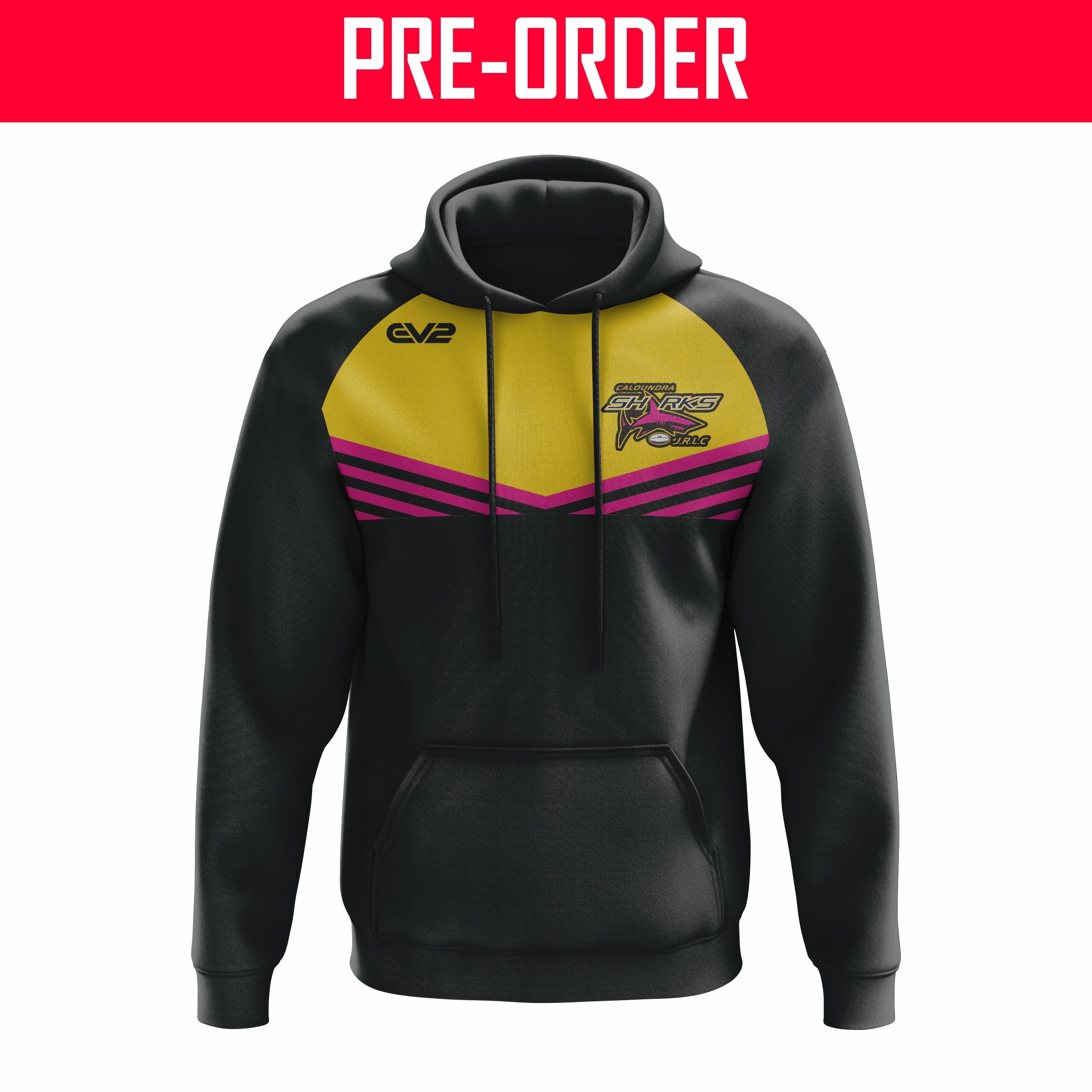 Caloundra Sharks JRL - Pink Club Hoodie