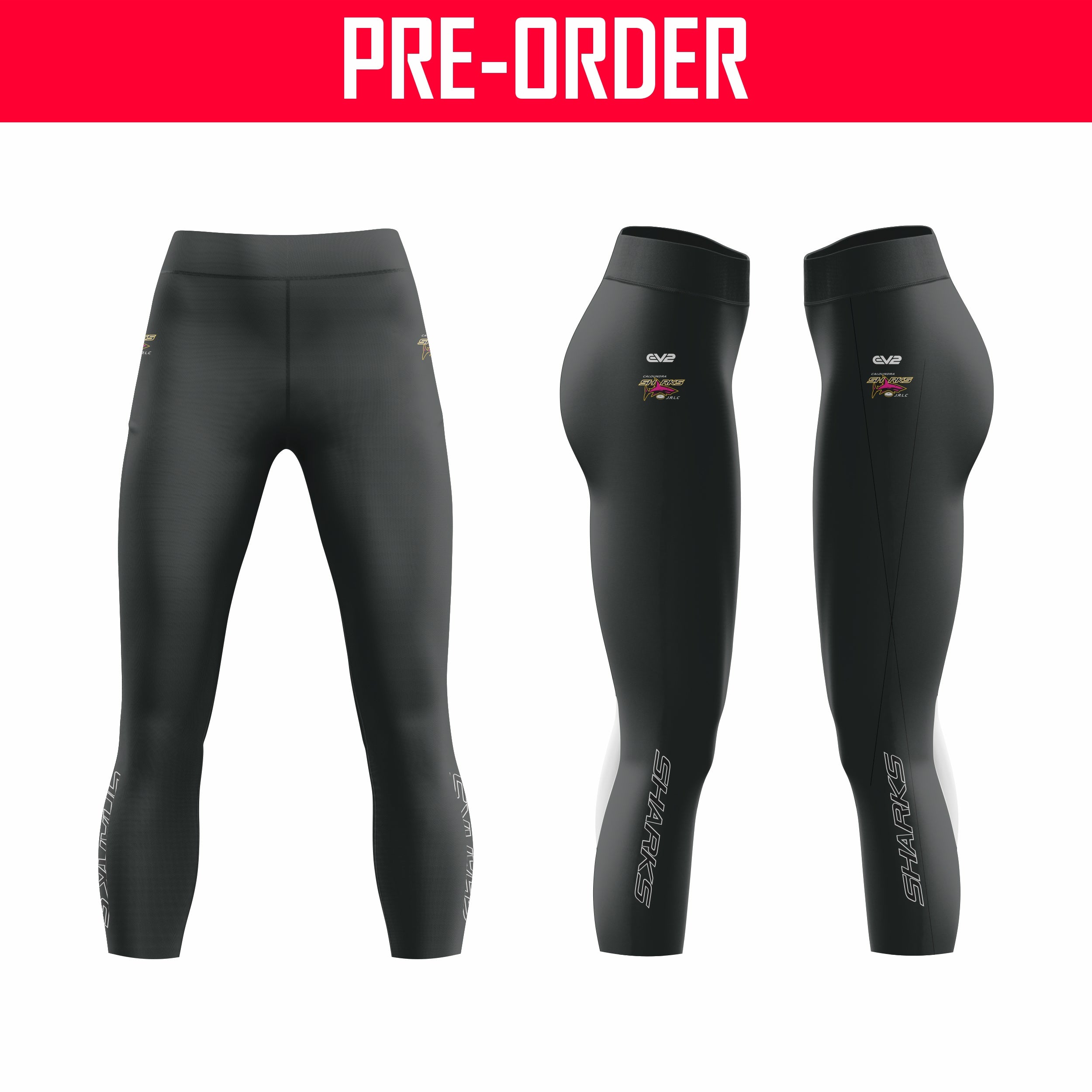 Caloundra Sharks JRL - Lycra Pant