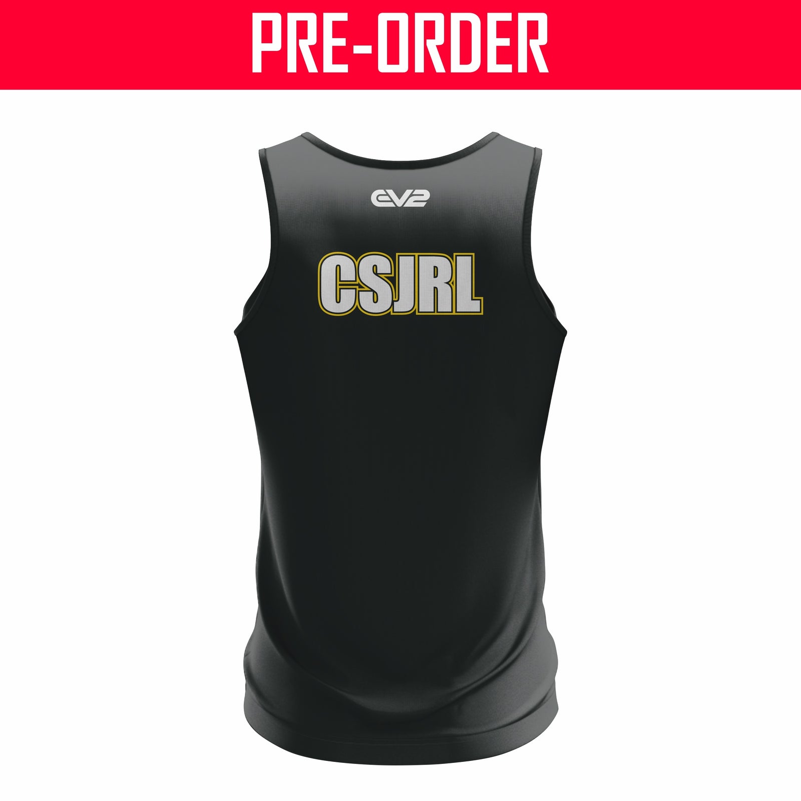 Caloundra Sharks JRL - Gold Training Singlet