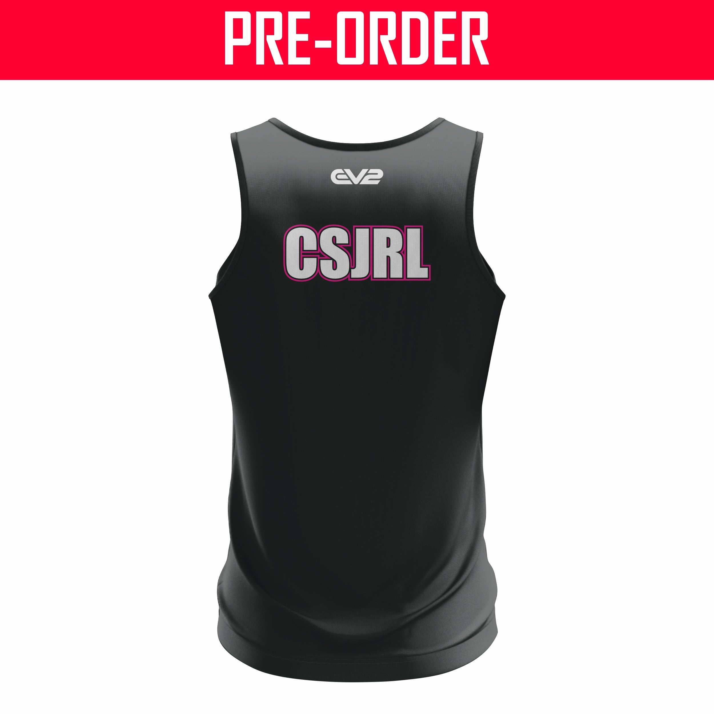 Caloundra Sharks JRL - Pink Training Singlet