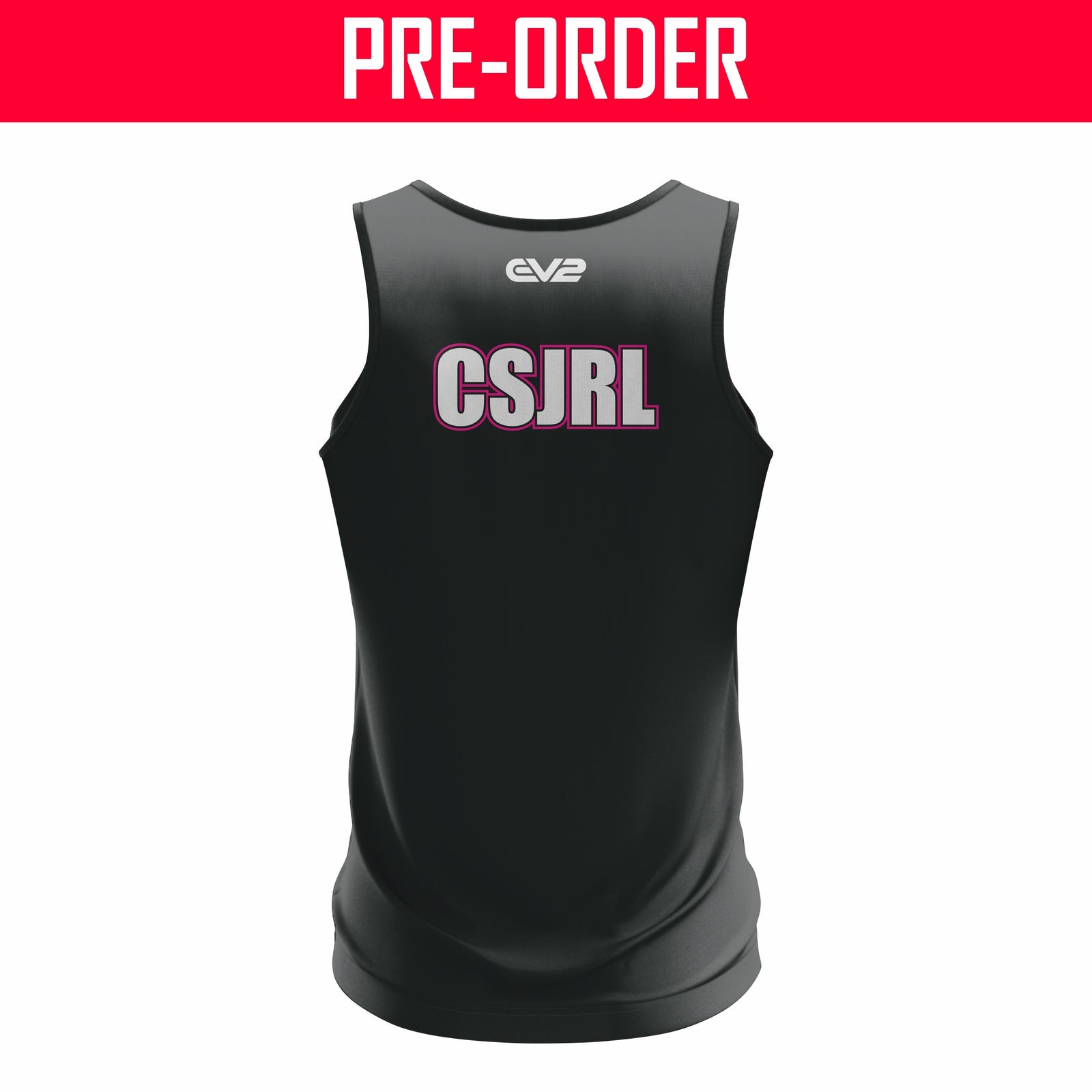 Caloundra Sharks JRL - Pink Training Singlet