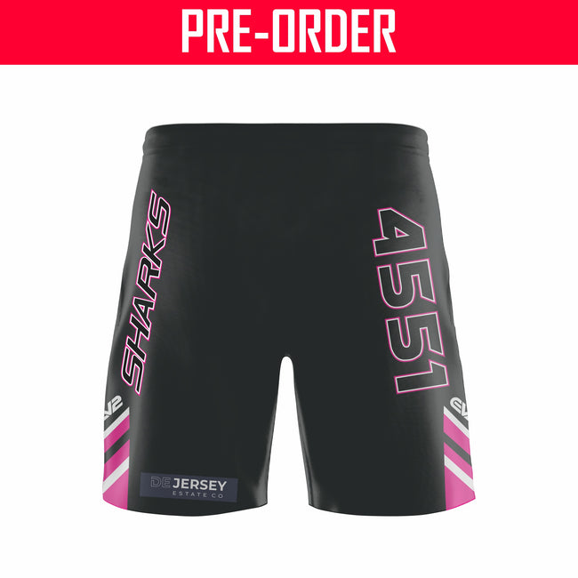 Caloundra Sharks JRL - Pink Training Short