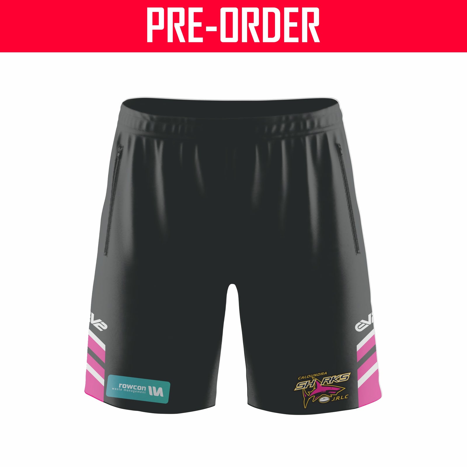 Caloundra Sharks JRL - Pink Training Short