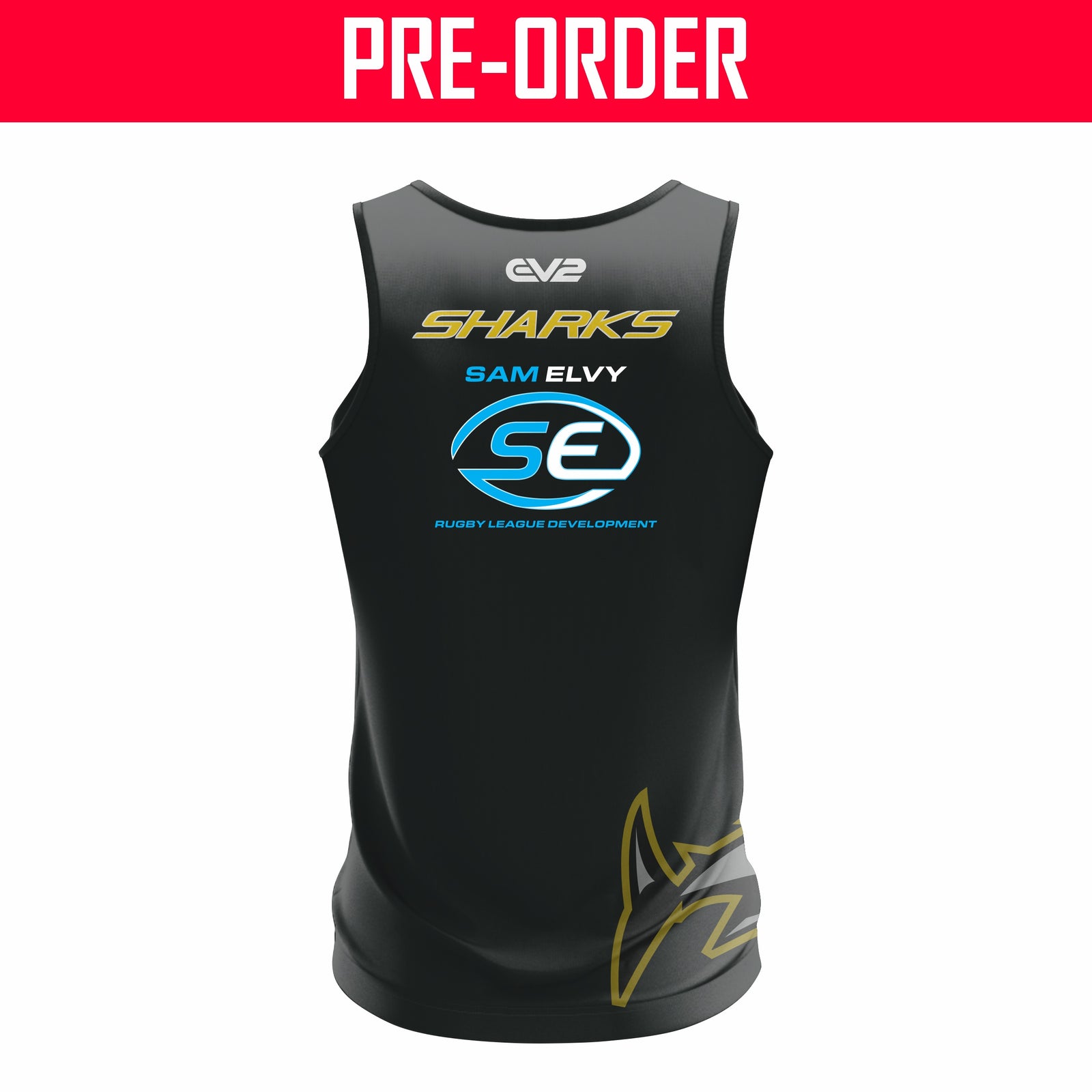 Caloundra Sharks SRL - Training Singlet