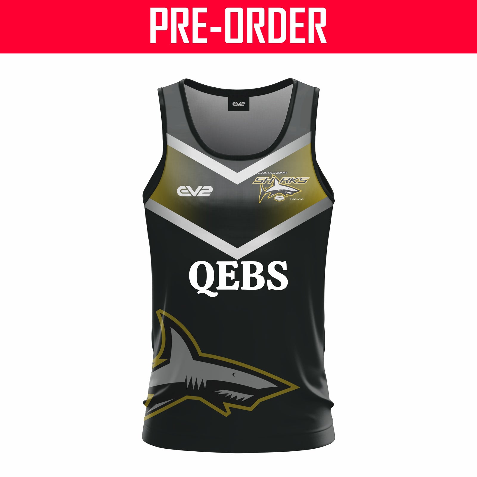 Caloundra Sharks SRL - Training Singlet