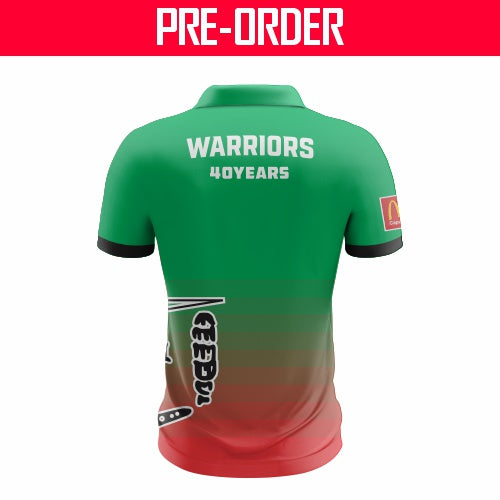 Capalaba Warriors DRLFC - 40 Yeah Anniversary - Club Polo - Green