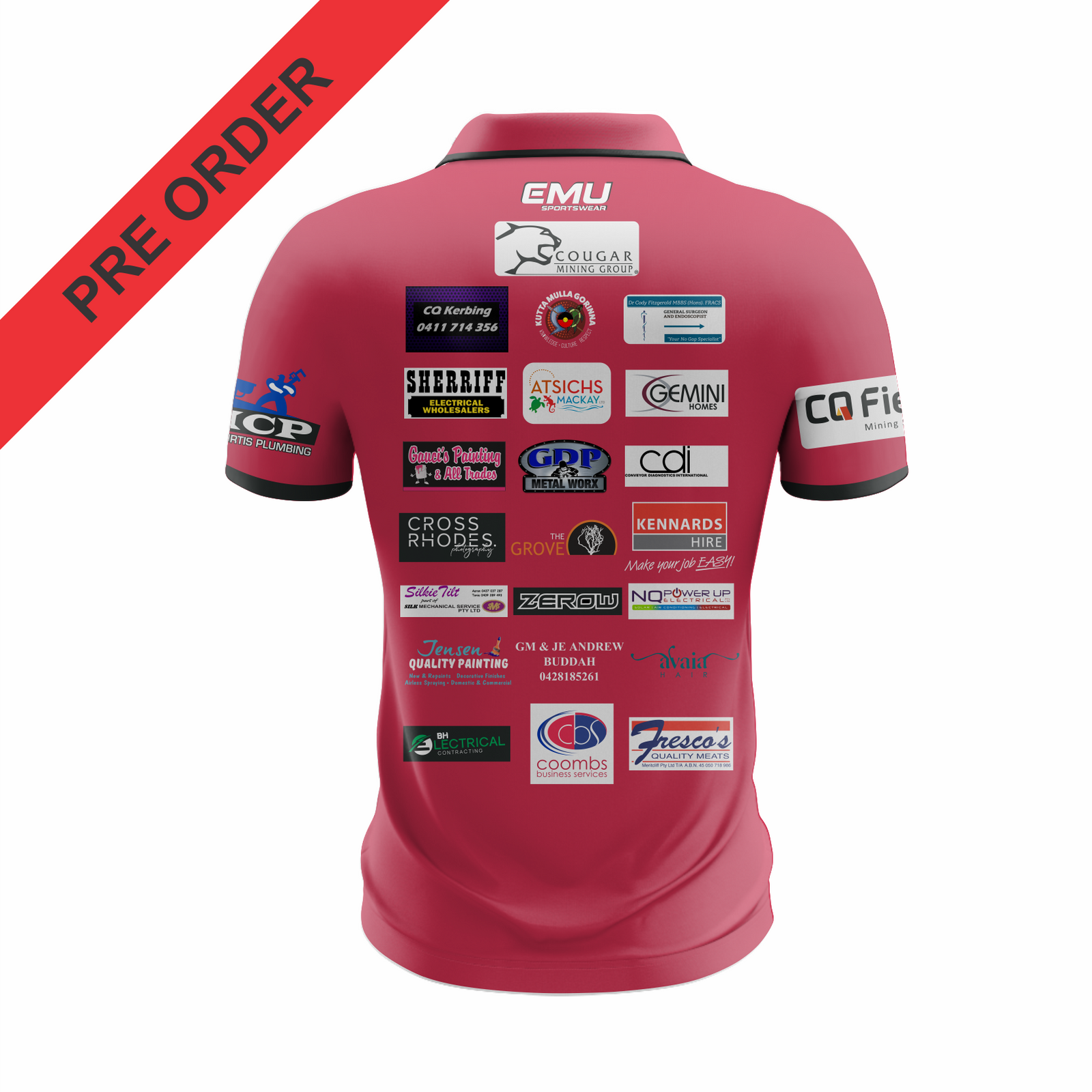 Carltons Senior Rugby League - Supporters Polo