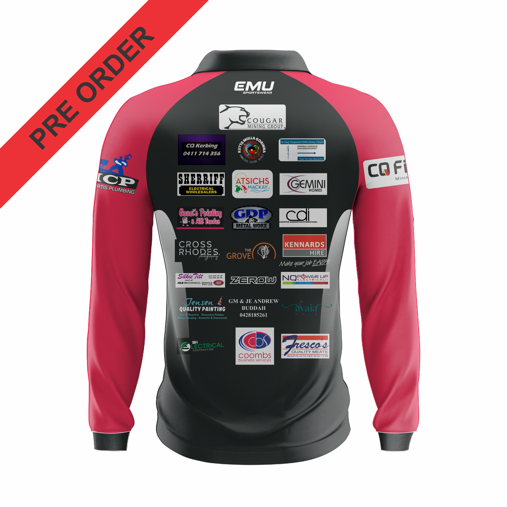 Carltons Senior Rugby League - Fishing Shirt