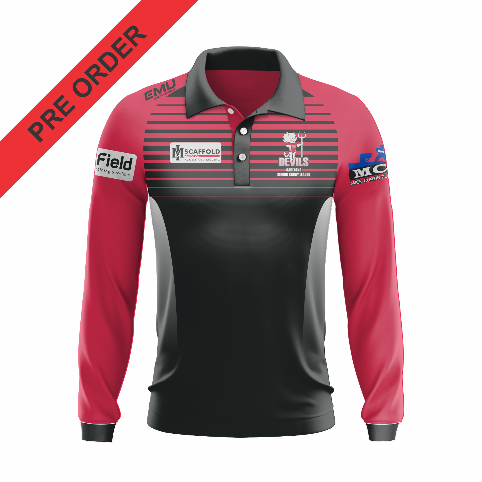 Carltons Senior Rugby League - Fishing Shirt