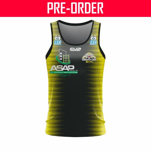 Centrals ASA Tigers - Training Singlet - GOLD