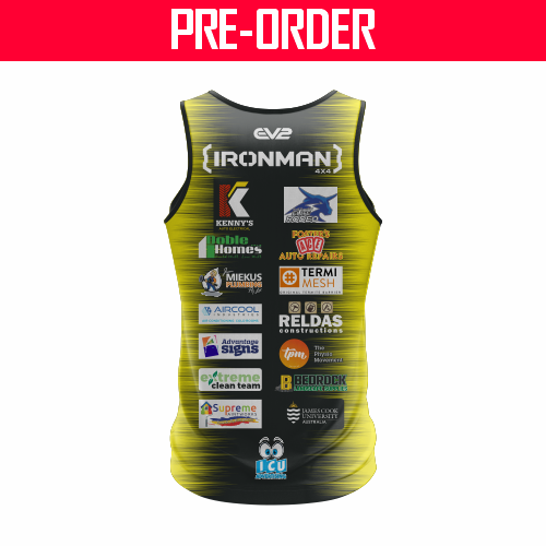 Centrals ASA Tigers - Training Singlet - Black