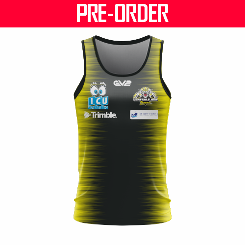 Centrals ASA Tigers - Training Singlet - Black