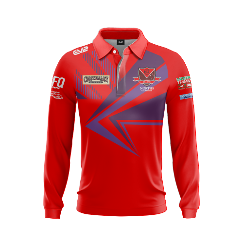 Norths Cricket (NCC SHOP) - Champion Polo (Ladies) - Long Sleeve