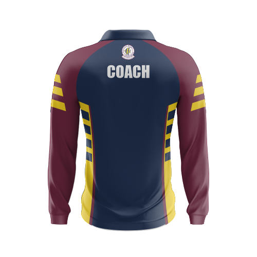 William Ross State High School - Coach Polo-Long Sleeve