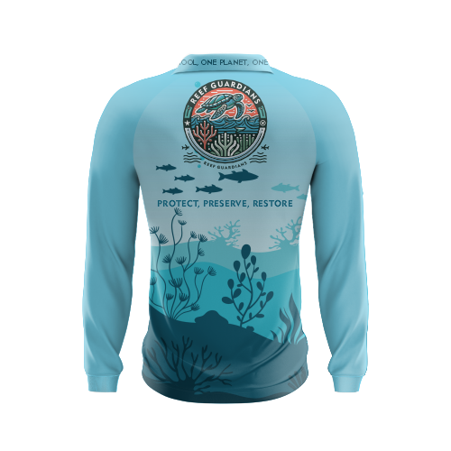 William Ross State High School - Club Polo - Long Sleeve - Reef Guardian