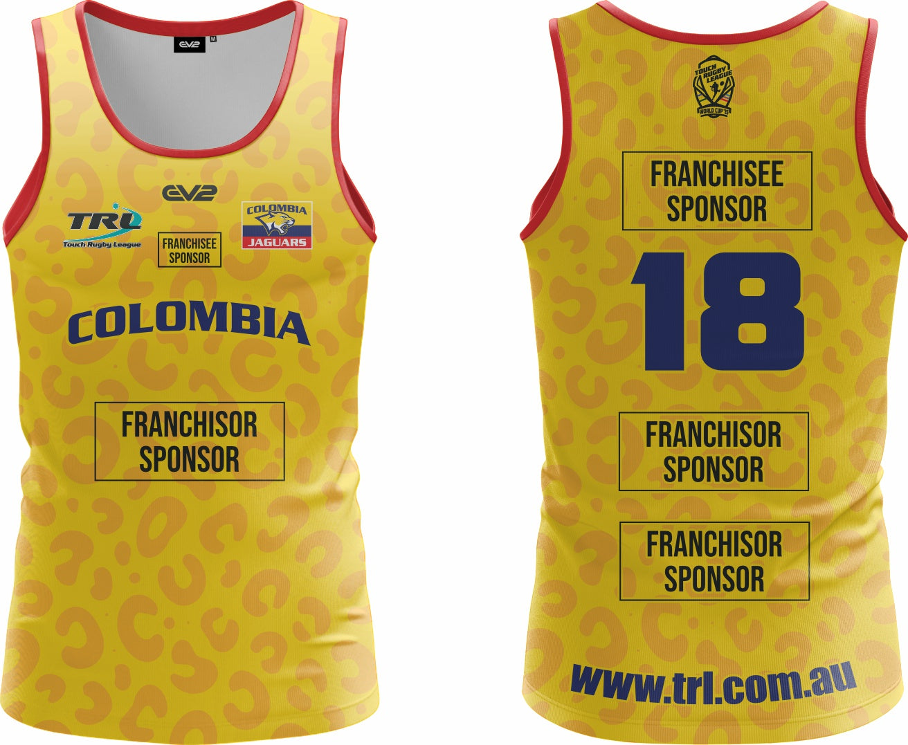 Colombia TRL - Singlet (TRL World Cup)