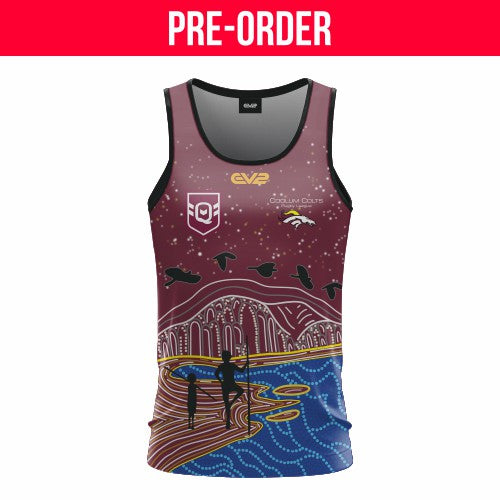 Coolum Colts RLFC - Indigenous Training Singlet