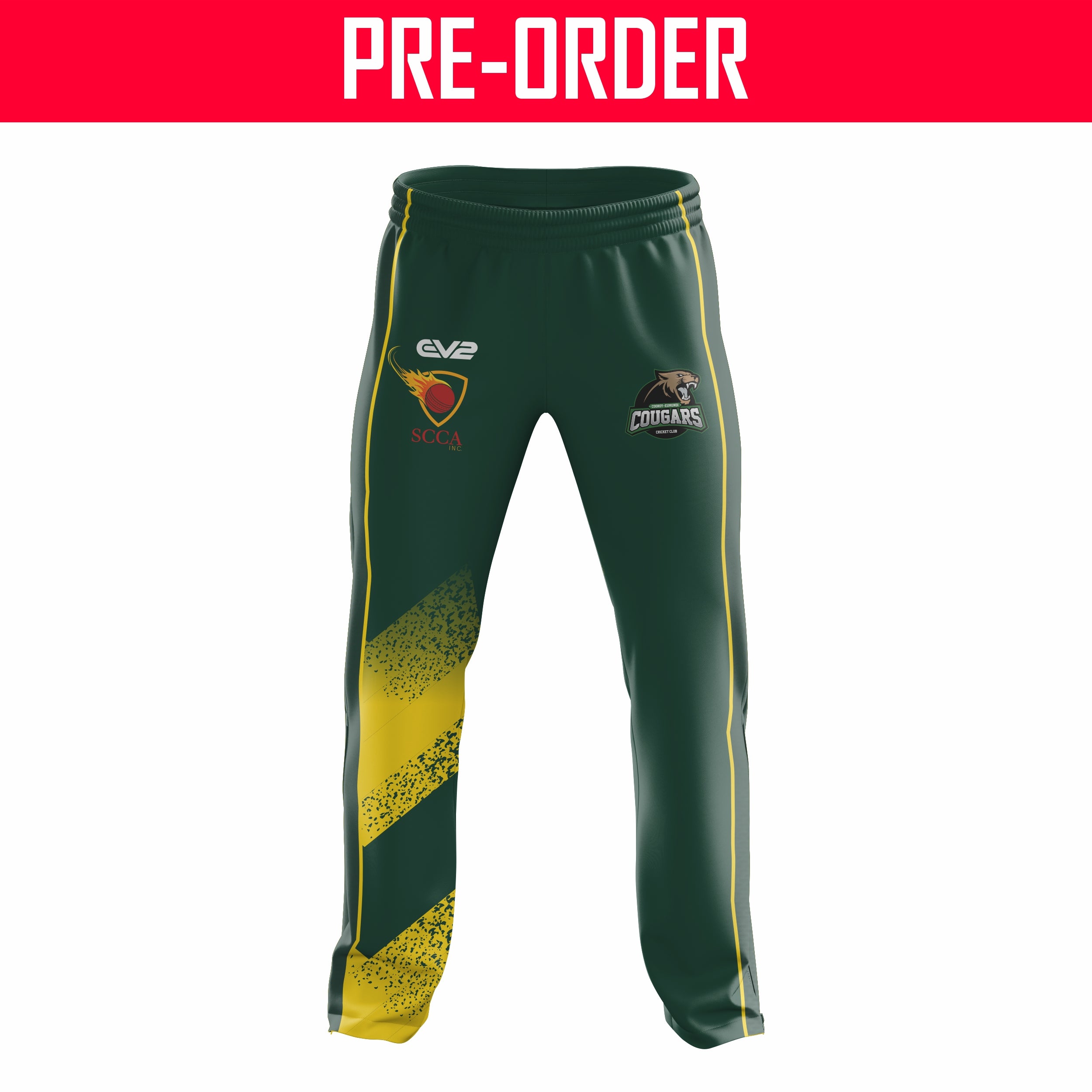 Cooroy-Eumundi Cougars Cricket Club - Champion Cricket Pant - COLOURS