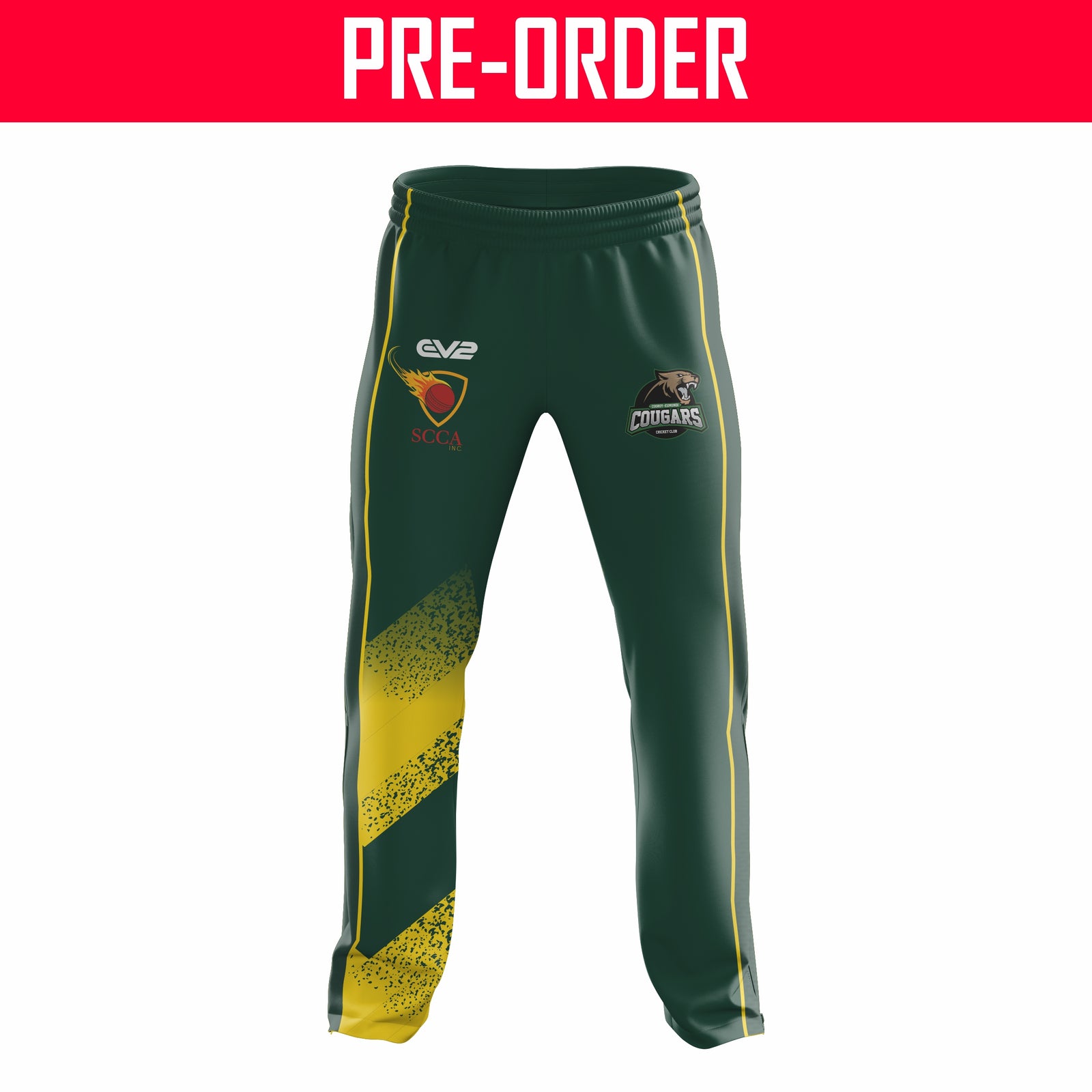 Cooroy-Eumundi Cougars Cricket Club - Champion Cricket Pant - COLOURS