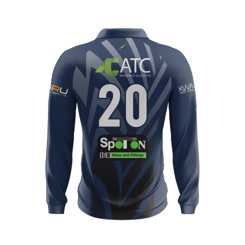 Lightning Storm - Pro Cricket Shirt - Long Sleeve