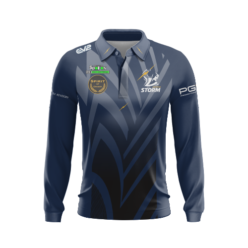 Lightning Storm - Pro Cricket Shirt - Long Sleeve