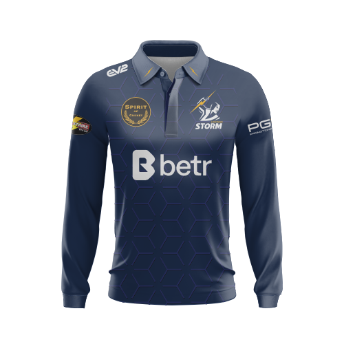 Lightning Storm - Pro Cricket Shirt - Long Sleeve