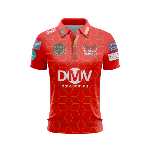 Phoenix Firebirds - Pro Cricket Shirt - Short Sleeve