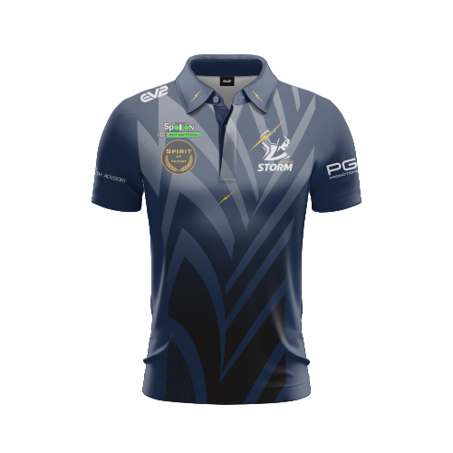 Lightning Storm - Pro Cricket Shirt - Short Sleeve