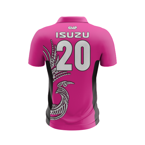 Cricket PNG - Isuzu - Pink - On-Field Polo