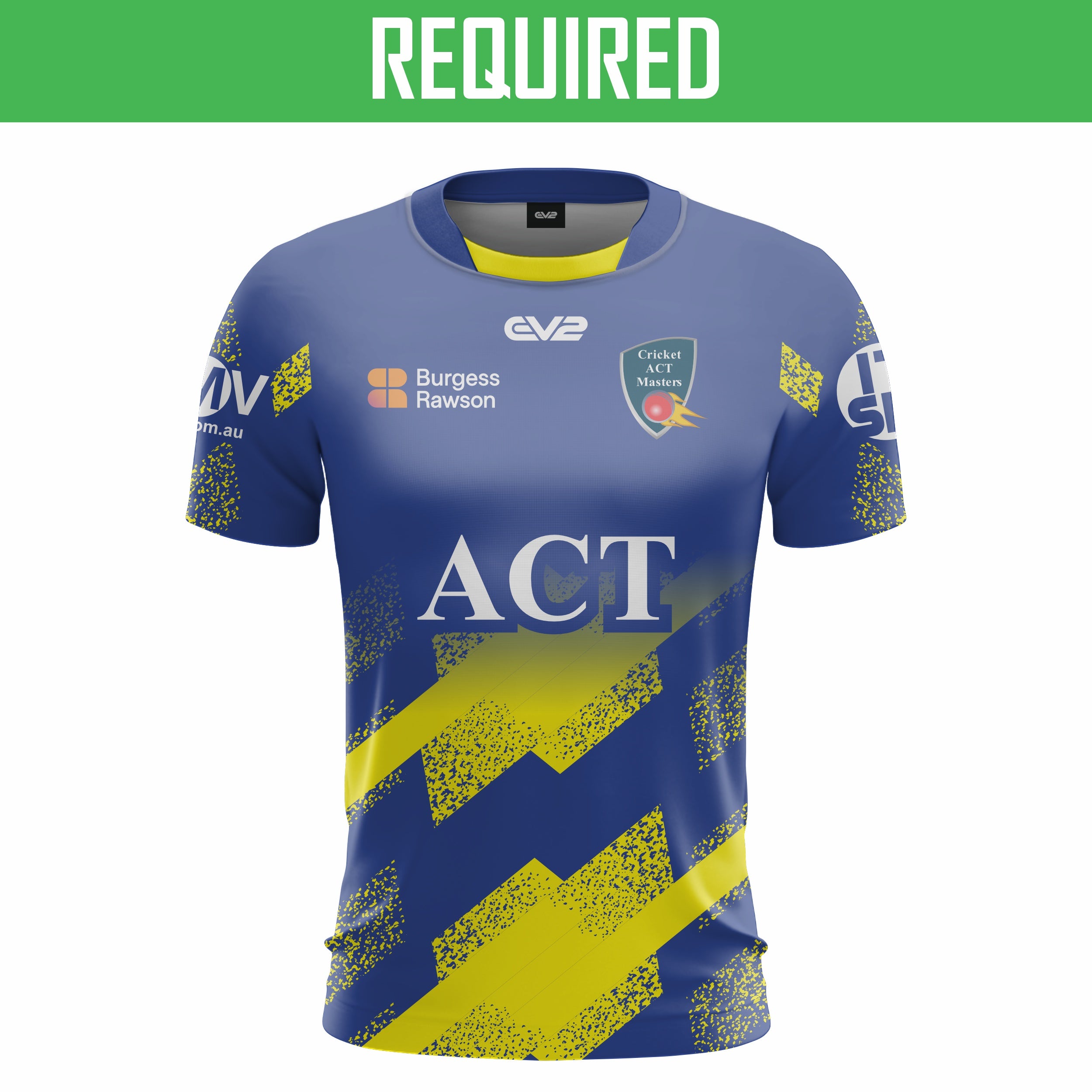 Cricket ACT Masters - Training Shirt S/S