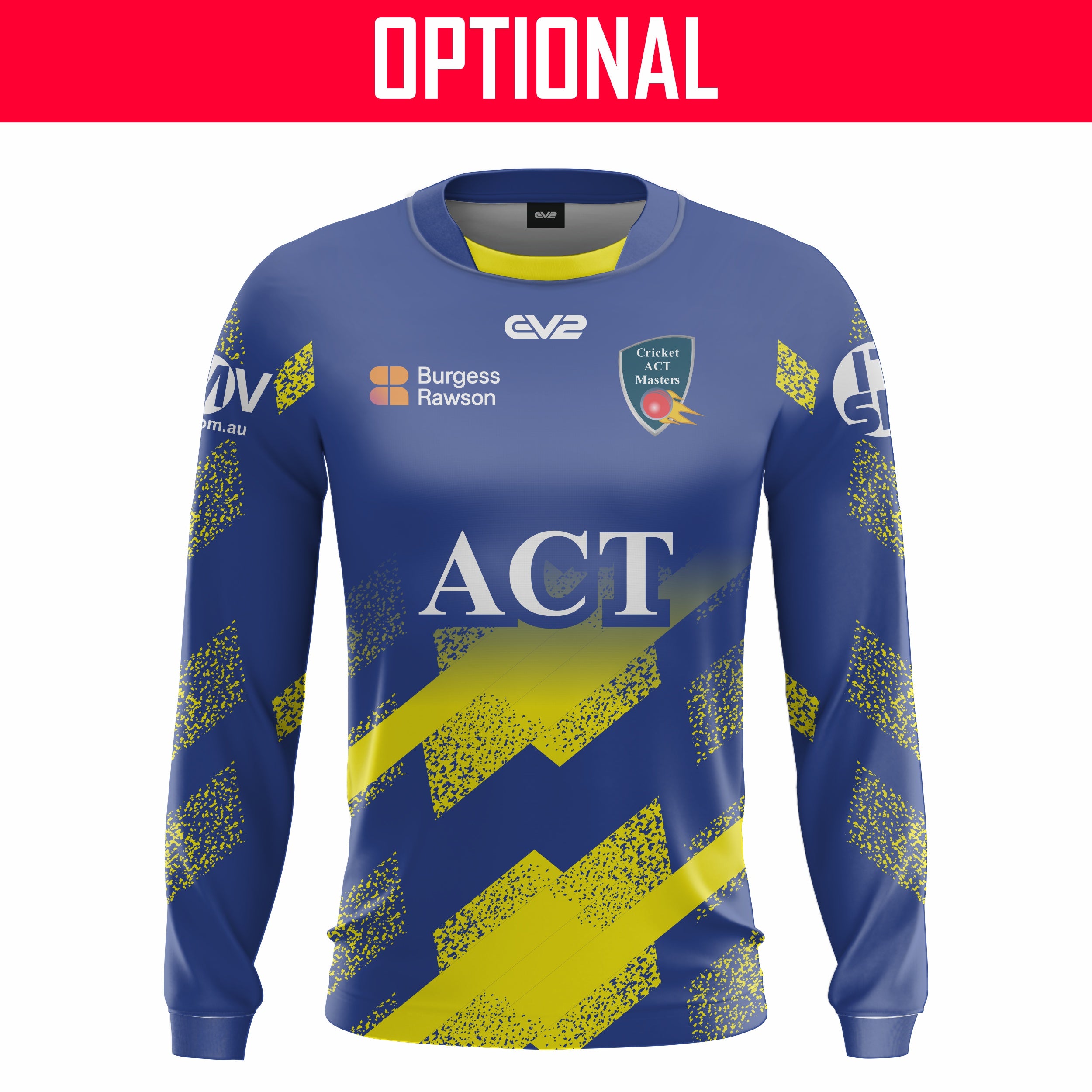 Cricket ACT Masters - Training Shirt L/S