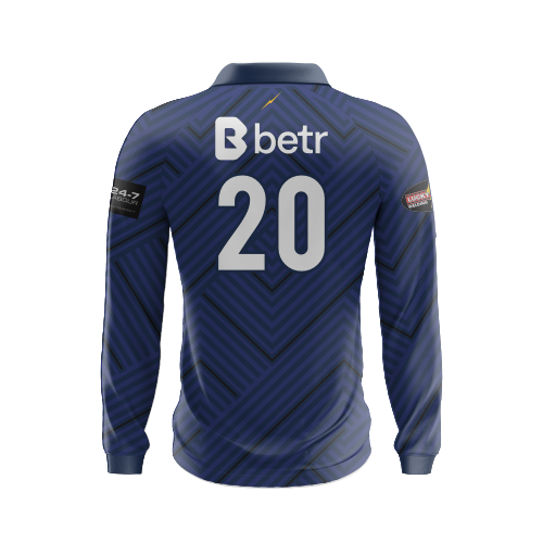 Lightning Storm - Pro Cricket Shirt - Long Sleeve