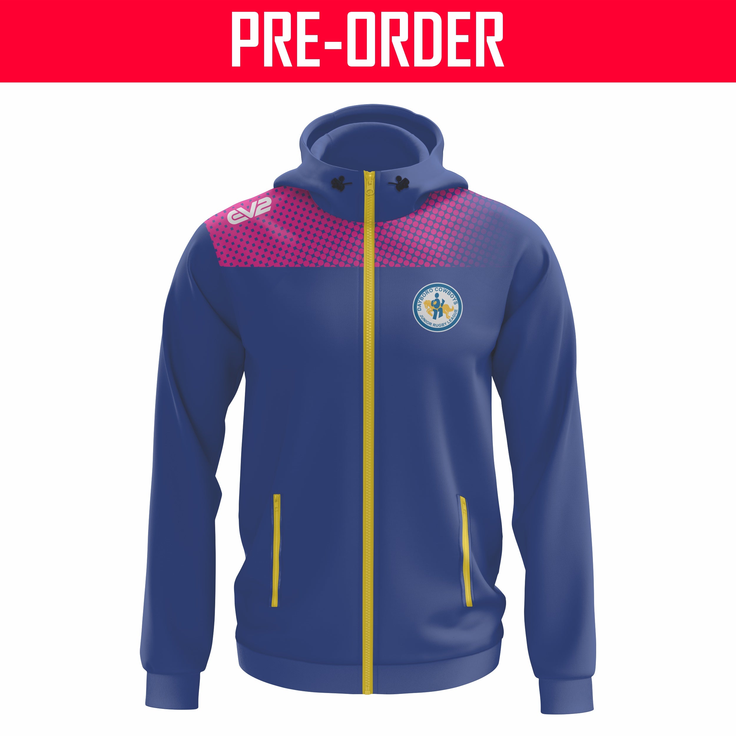 Dayboro Cowboys - Pro Hoodie Pink